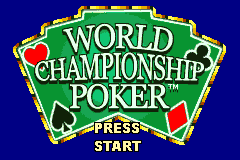 Screenshot from World Championship Poker (Europe) (En,Fr,De,Es,It)