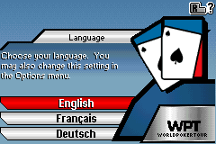 Screenshot from World Poker Tour (Europe) (En,Fr,De)