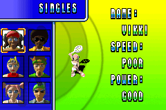 Screenshot from World Tennis Stars (Europe)