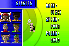 Screenshot from World Tennis Stars (Europe)