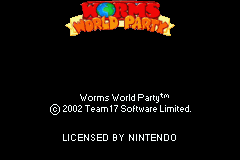 Screenshot from Worms - World Party (Europe) (En,Fr,De,Es,It)