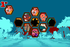 Screenshot from Worms Blast (Europe) (En,Fr,De,Es,It)