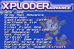 Screenshot from Xploder Advance (Europe) (Unl) (Alt)