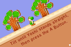 Screenshot from Yoshi Topsy-Turvy (USA)
