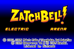 Screenshot from Zatchbell! - Electric Arena (USA)