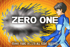 Screenshot from Zero One (Japan)