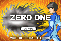 Screenshot from Zero One (Japan)