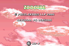 Screenshot from ZooCube (Japan)